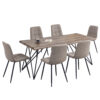set-trapezarias-7tmch-fb921355-trapezi-1.jpg ΣΕΤ ΤΡΑΠΕΖΑΡΙΑΣ 7ΤΜΧ VIGOR HM21355 ΤΡΑΠΕΖΙ 180x90εκ ΜΕ 6 ΚΑΡΕΚΛΕΣ