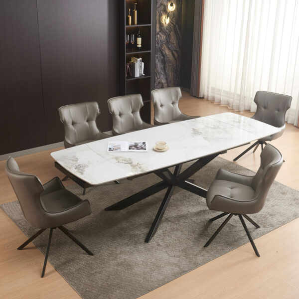 set-trapezarias-7tmch-fb921358-keramiko-1.jpg ΣΕΤ ΤΡΑΠΕΖΑΡΙΑΣ 7ΤΜΧ AIRA HM21358 ΚΕΡΑΜΙΚΟ ΕΠΕΚΤΕΙΝΟΜΕΝΟ TOP--PU ΣΕ ΓΚΡΙ