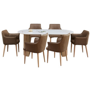 set-trapezarias-7tmch-fb921361-keramiko-.jpg ΣΕΤ ΤΡΑΠΕΖΑΡΙΑΣ 7ΤΜΧ MELLOW HM21361 ΚΕΡΑΜΙΚΟ TOP/MDF ΠΟΔΙΑ--PU ΚΑΦΕ/ΜΕΤΑΛ.ΠΟΔΙΑ