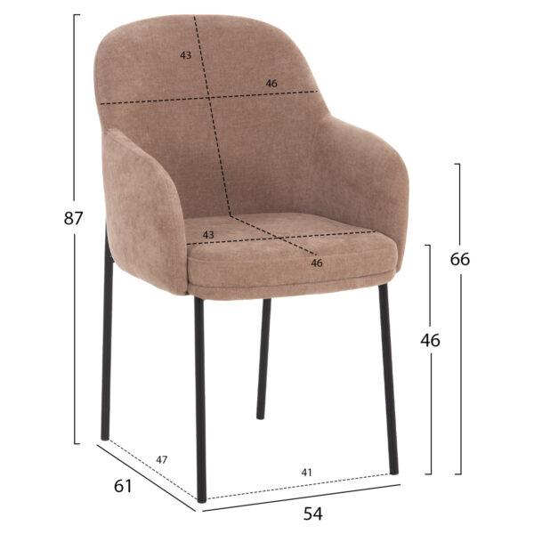 set-trapezarias-eschoroy-9tmch-fb9109590-2.jpg ΣΕΤ ΤΡΑΠΕΖΑΡΙΑΣ ΕΣ.ΧΩΡΟΥ 9ΤΜΧ RINER HM10959.03 MDF ΚΑΡΥΔΙ--ΥΦΑΣΜΑ TAUPE