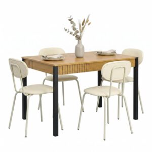set-trapezarias-fl2408-sonoma-mayro-5-pente-temachion-me-mpez-karekla-fl23111783671901.jpg ΣΕΤ ΤΡΑΠΕΖΑΡΙΑΣ FL2408 SONOMA-ΜΑΥΡΟ (5) ΠΕΝΤΕ ΤΕΜΑΧΙΩΝ ΜΕ ΜΠΕΖ ΚΑΡΕΚΛΑ FL2311 d.n.s