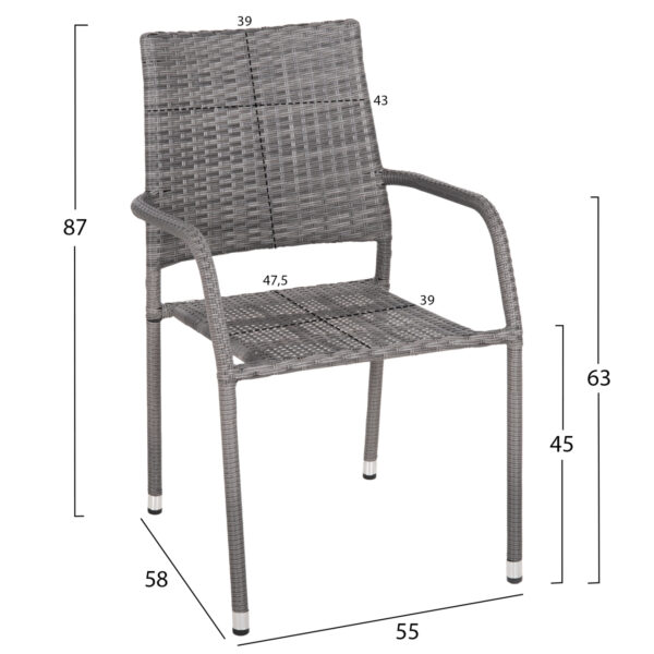 polythrona-exotchoroy-fb9607402-metallo-1.jpg ΠΟΛΥΘΡΟΝΑ ΕΞΩΤ.ΧΩΡΟΥ MORNER HM6074.02 ΜΕΤΑΛΛΟ ΜΕ ΕΠΕΝΔΥΣΗ ΓΚΡΙ WICKER 55x58x87Υεκ