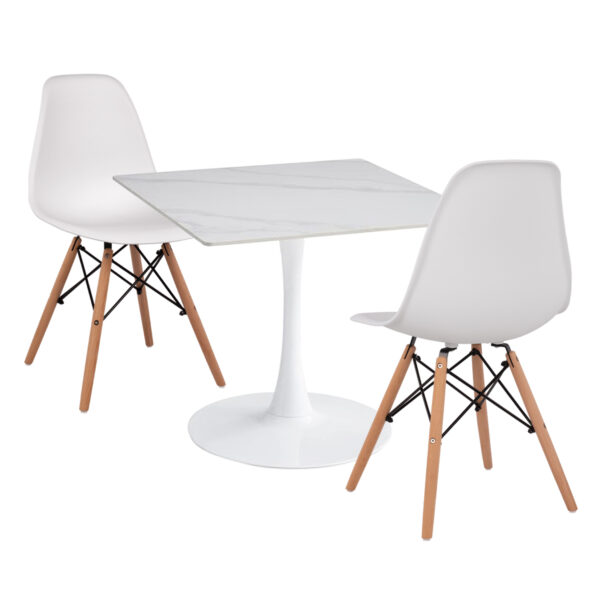 set-trapezarias-3tmch-fb921386-tetragono-15.jpg ΣΕΤ ΤΡΑΠΕΖΑΡΙΑΣ 3ΤΜΧ TETRAN HM21386 ΤΕΤΡΑΓΩΝΟ ΤΡΑΠΕΖΙ & 2 ΚΑΡΕΚΛΕΣ ΣΕ ΛΕΥΚΟ