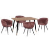 set-trapezarias-5tmch-fb91212201-mdf-top.jpg ΣΕΤ ΤΡΑΠΕΖΑΡΙΑΣ 5ΤΜΧ ALIZA HM12122.01 MDF TOP ΣΕ ΦΥΣΙΚΟ--ΣΑΠΙΟ ΜΗΛΟ ΒΕΛΟΥΔΟ