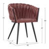 set-trapezarias-5tmch-fb91212201-mdf-top-2.jpg ΣΕΤ ΤΡΑΠΕΖΑΡΙΑΣ 5ΤΜΧ ALIZA HM12122.01 MDF TOP ΣΕ ΦΥΣΙΚΟ--ΣΑΠΙΟ ΜΗΛΟ ΒΕΛΟΥΔΟ