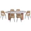 set-trapezarias-7tmch-fb911391-keramiko-1-3.jpg ΣΕΤ ΤΡΑΠΕΖΑΡΙΑΣ 7ΤΜΧ MARBLEX HM11391 ΚΕΡΑΜΙΚΟ TOP PANDORA--ΚΑΡΕΚΛΕΣ ΜΕ ΥΦΑΣΜΑ TAUPE