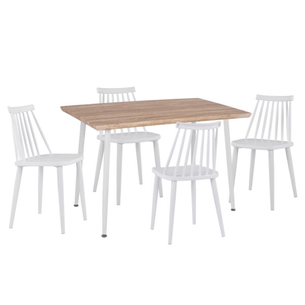 set-trapezarias-eschoroy-5tmch-fb911389-1-7.jpg ΣΕΤ ΤΡΑΠΕΖΑΡΙΑΣ ΕΣ.ΧΩΡΟΥ 5ΤΜΧ PALOMA HM11389 ΛΕΥΚΟ-SONAMA MDF TOP