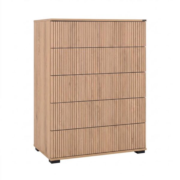 ΣΥΡΤΑΡΙΕΡΑ Fylliana New Imperium 5F NATURAL CANELLA OAK ΧΡΩΜΑ 90x44x127εκ