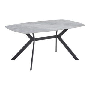 ΤΡΑΠΕΖΙ ΤΡΑΠΕΖΑΡΙΑΣ Fylliana FL202 ΓΚΡΙ ΧΡΩΜΑ 130x80x75εκ