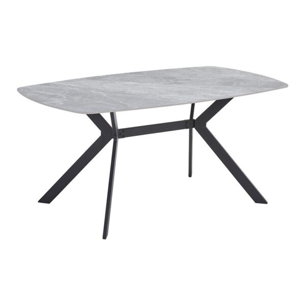 ΤΡΑΠΕΖΙ ΤΡΑΠΕΖΑΡΙΑΣ Fylliana FL202 ΓΚΡΙ ΧΡΩΜΑ 130x80x75εκ