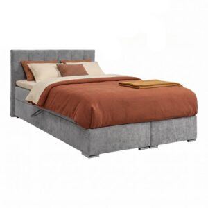 ΔΙΠΛΟ ΚΡΕΒΑΤΙ Fylliana Somnus ΓΚΡΙ ΧΡΩΜΑ 160x207x110εκ