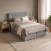 ΔΙΠΛΟ ΚΡΕΒΑΤΙ Fylliana Somnus ΓΚΡΙ ΧΡΩΜΑ 160x207x110εκ