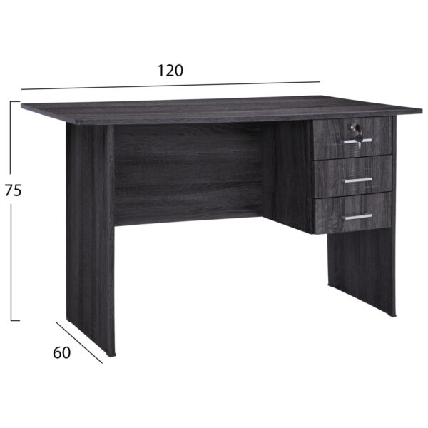 grafeio-me-3-syrtaria-fb9226801-melamini-1.jpg ΓΡΑΦΕΙΟ ΜΕ 3 ΣΥΡΤΑΡΙΑ HAYDEN HM2268.01 ΜΕΛΑΜΙΝΗ ΣΕ ΑΝΘΡΑΚΙ ΧΡΩΜΑ 120x60x75Υεκ