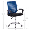 1.jpg ΚΑΡΕΚΛΑ ΓΡΑΦΕΙΟΥ TRAIL HM1192.96 ΜΠΛΕ & ΜΑΥΡΟ MESH 62x51x98Υεκ. Β' ΔΙΑΛΟΓΗΣ