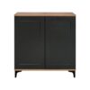 ΚΟΜΟΤΑ Fylliana Nordic 2K 80 ARTISAN OAK - ΜΑΥΡΟ 80x40x86εκ